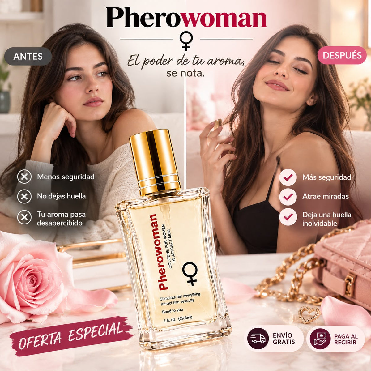 Perfume PheroWoman - Aroma Seductor 30ml