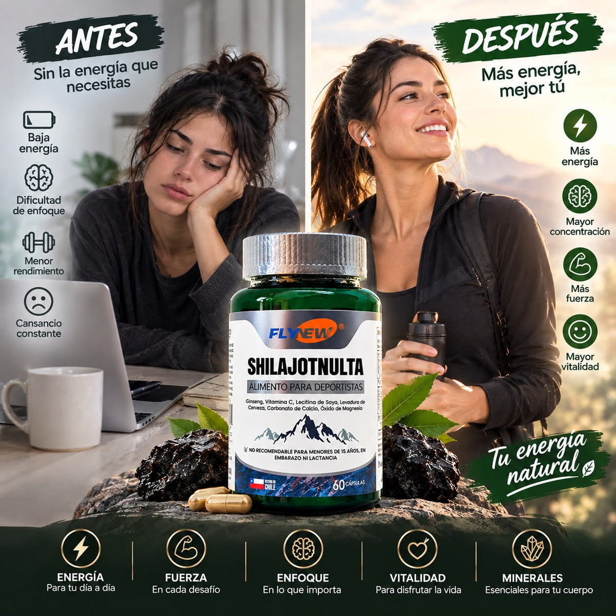 Shilajit Ultra - Suplemento