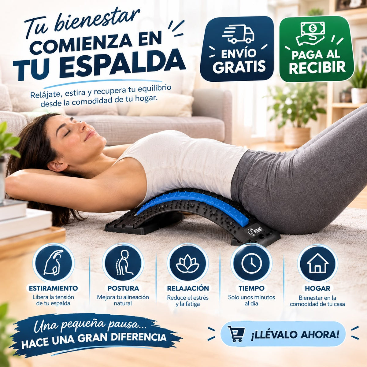 Masajeador Estirador Lumbar