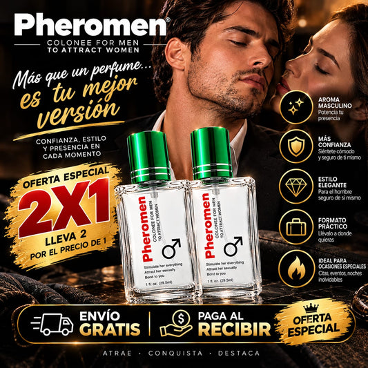 Perfume 2x1 Pheromen - Hombre 30ml