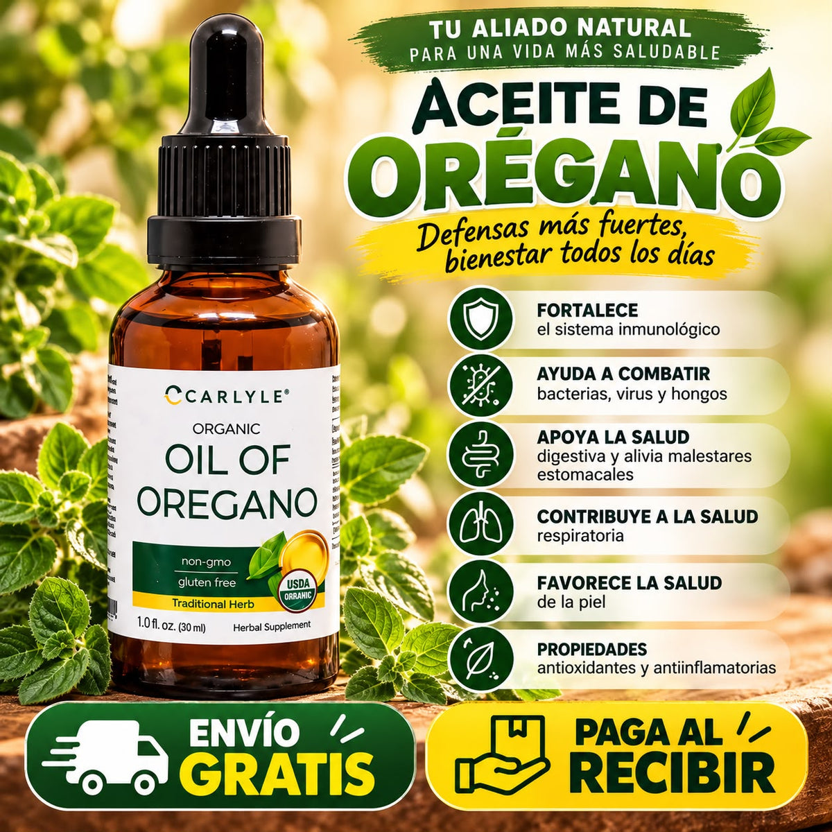 Aceite de Orégano