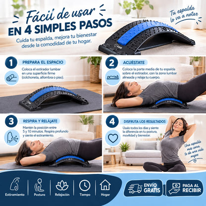 Masajeador Estirador Lumbar