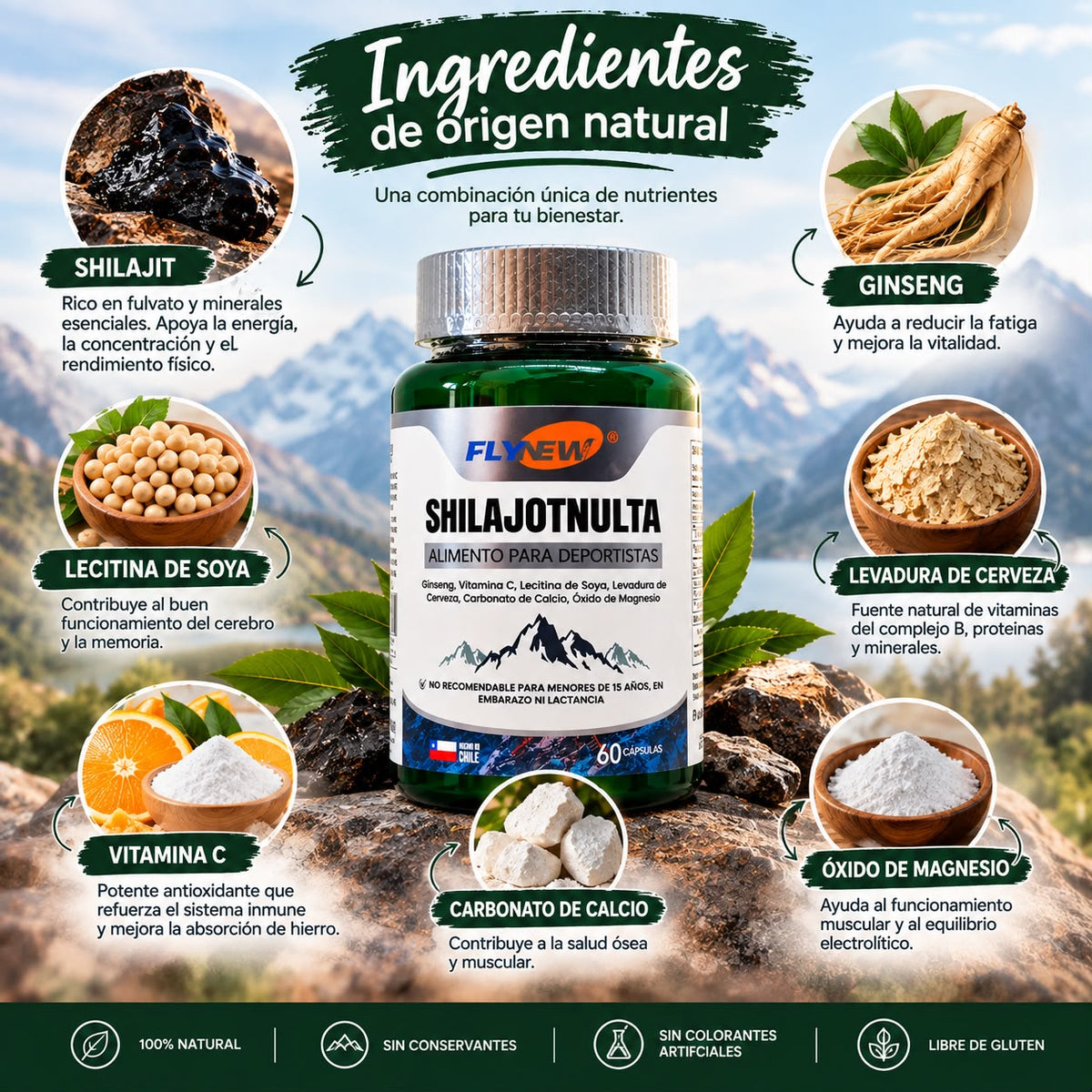 Shilajit Ultra - Suplemento