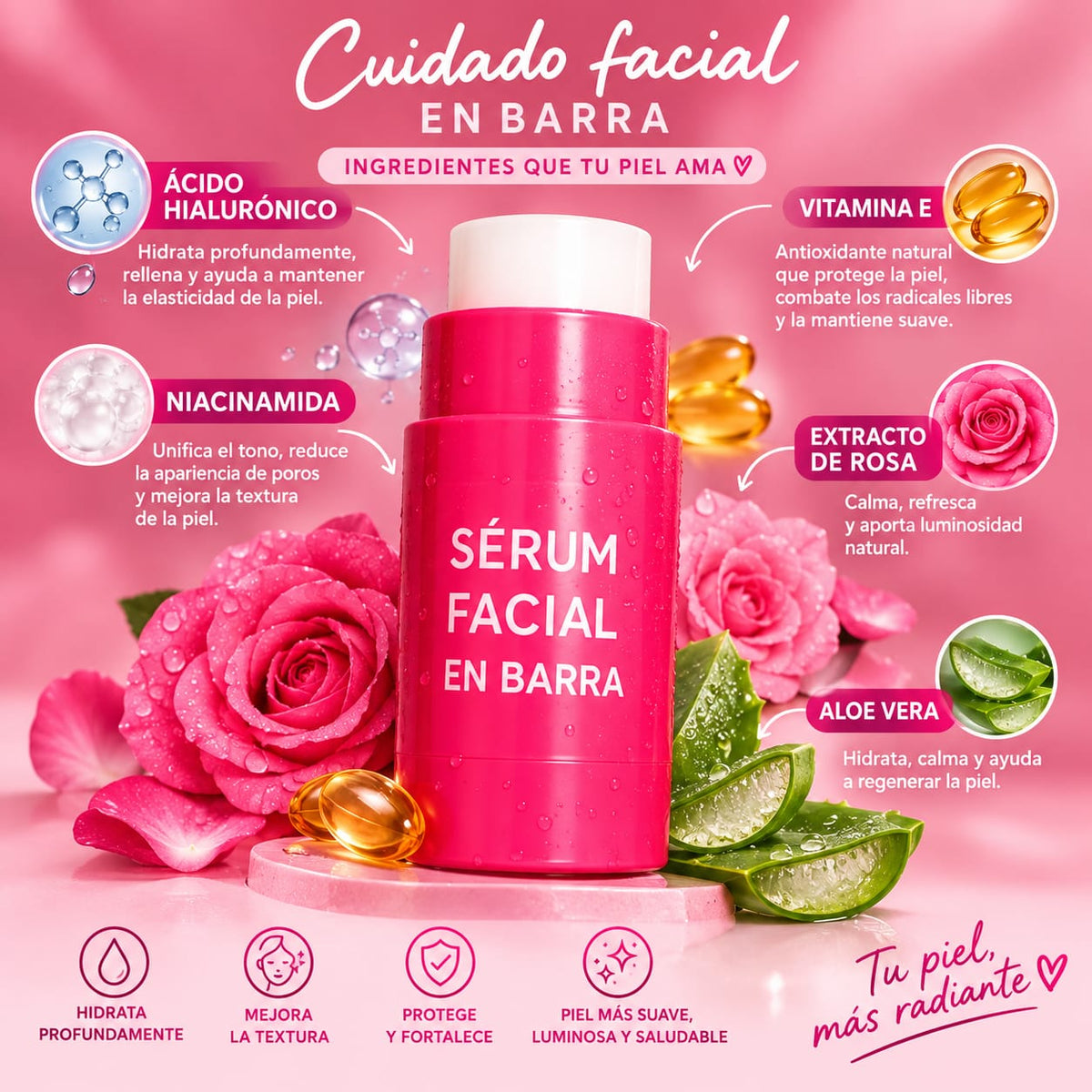 Sérums Facial en Barra 2x1