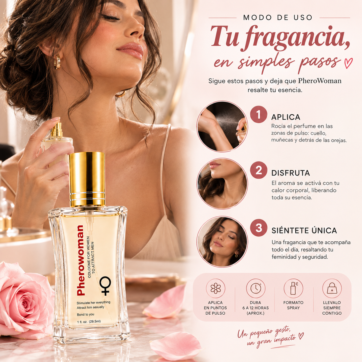 Perfume PheroWoman - Aroma Seductor 30ml