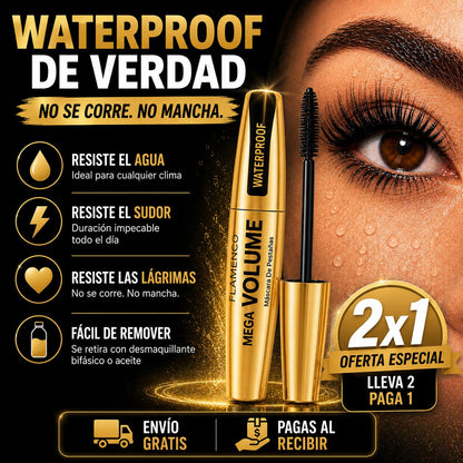 Máscara de pestañas súper volumen - ¡Oferta especial 2X1!