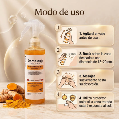 Spray Exfoliante Corporal