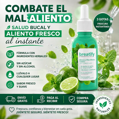 Breatify - Salud bucal y aliento fresco al instante