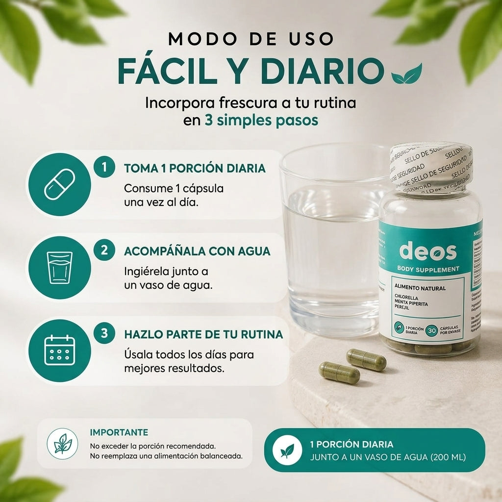Suplemento Desodorante Interno